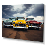 Pickup Truck Retro Rides I - Pickup Truck Canvas Wall Art