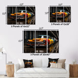 Colorful Pickup Truck Retro Rides - Pickup Truck Canvas Wall Art