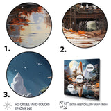 Rocketship Reflection On Water I - Rocketship Canvas Wall Art