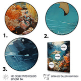 Teal Shark Coastal Creatures - Shark Wall Art Prints