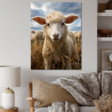 Sheep Selfie - Sheep Bedroom Wall Art