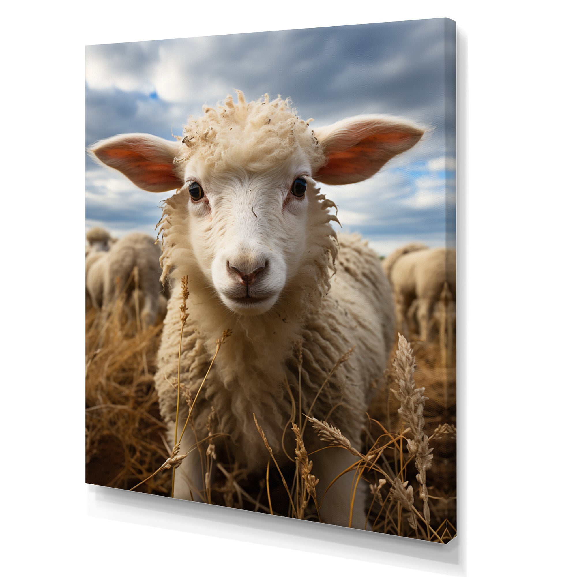 Sheep Selfie - Sheep Bedroom Wall Art