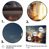 Space Shuttle Epic Launch I - Space Shuttle Canvas Wall Art