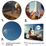 Space Shuttle Payload Deployment I - Space Shuttle Canvas Wall Art