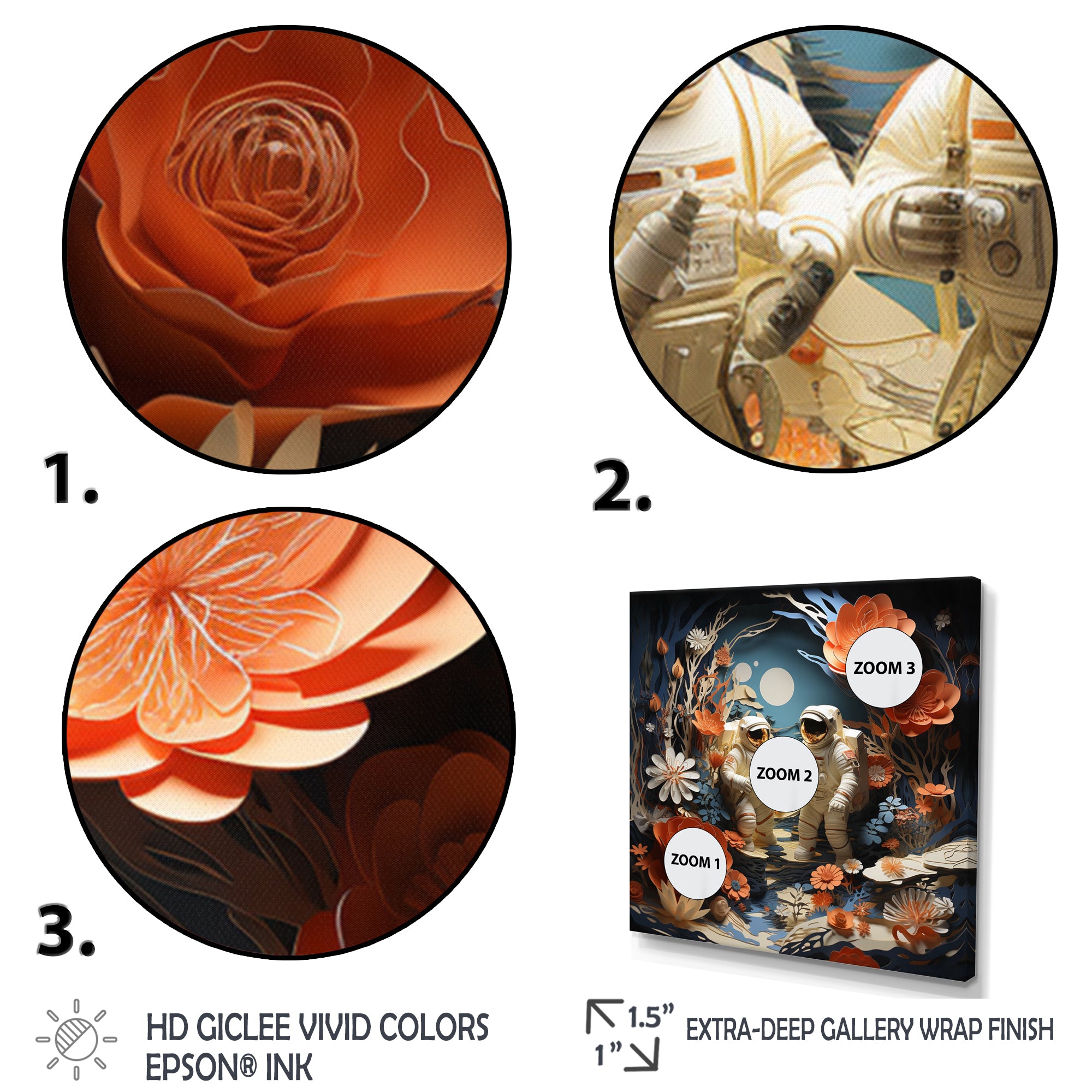 Space Shuttle Spacewalk Adventure I - Space Shuttle Canvas Wall Art