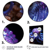 Purple Squid Enigmatic Cephalopod - Squid Wall Art Prints