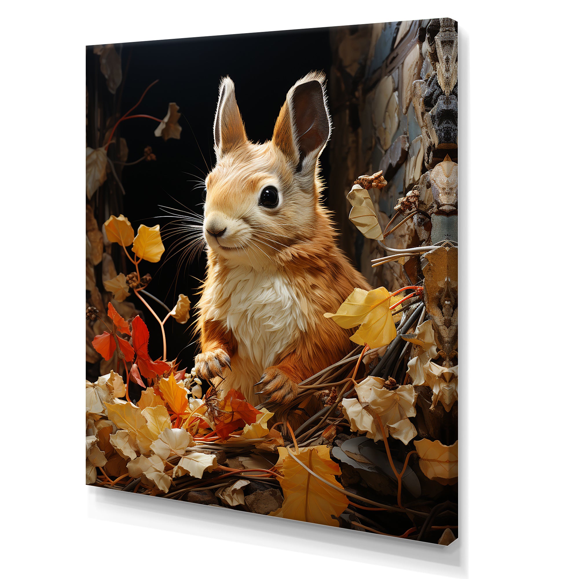 Brown Squirrel Squirrels Sanctuary An - Squirrel Home Decor Art
