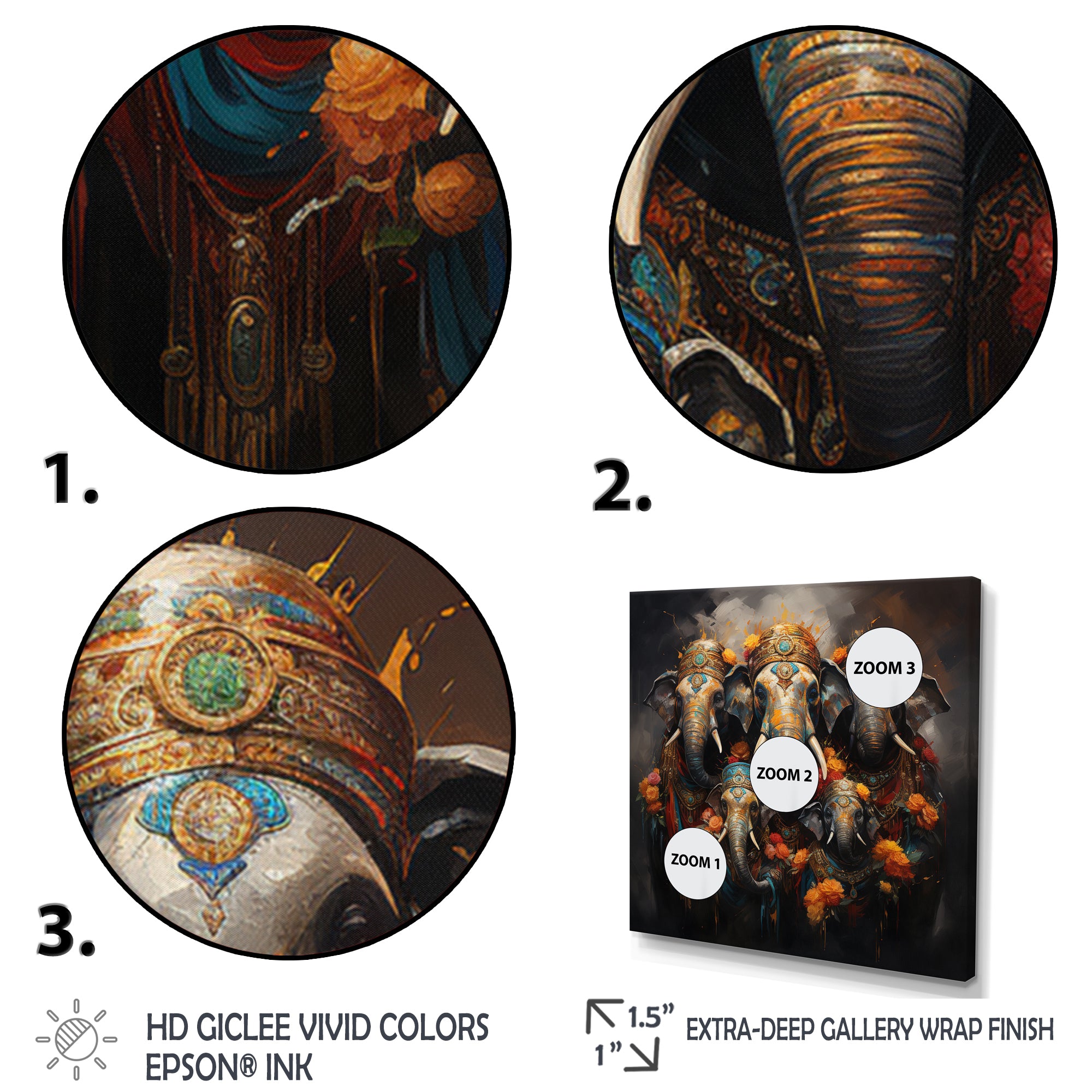 Thai Elephants Guardians Of Spiritual World - Elephant Bedroom Wall Art
