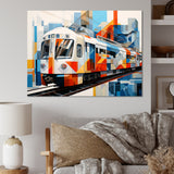 Train Architectural Perspectives - Train Canvas Wall Art