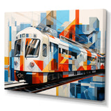Train Architectural Perspectives - Train Canvas Wall Art