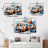 Train Architectural Perspectives - Train Canvas Wall Art