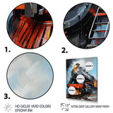 Train Fluid Motion - Train Canvas Wall Art