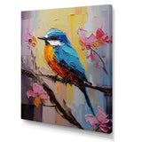 Bluebird Serenade Painting - Bird Wall Decor