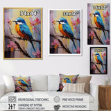 Bluebird Serenade Painting - Bird Wall Decor