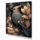 Cardinal Bird In Faded Retro Tones - Bird Home Decor Art