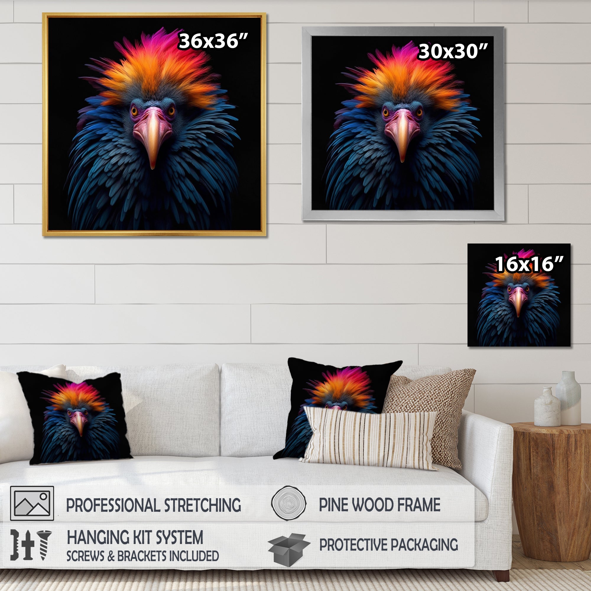 Colorful Tropical Bird Nature Photography - Bird Wall Art Prints