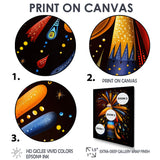 Friendly Colorful Paradise Bird - Bird Bedroom Wall Art