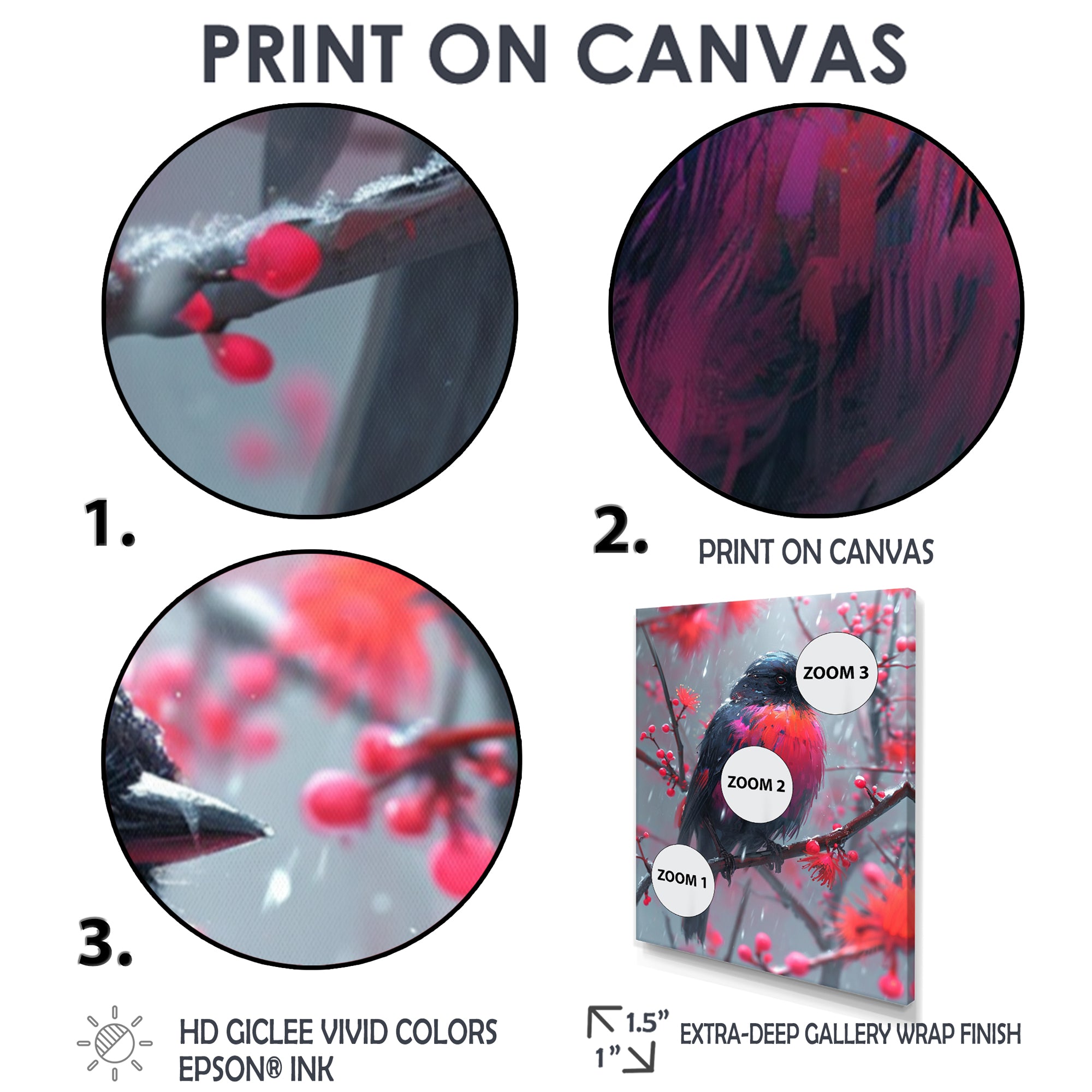 Cardinal Bird On Branch Christmas Wood - Bird Bedroom Wall Art