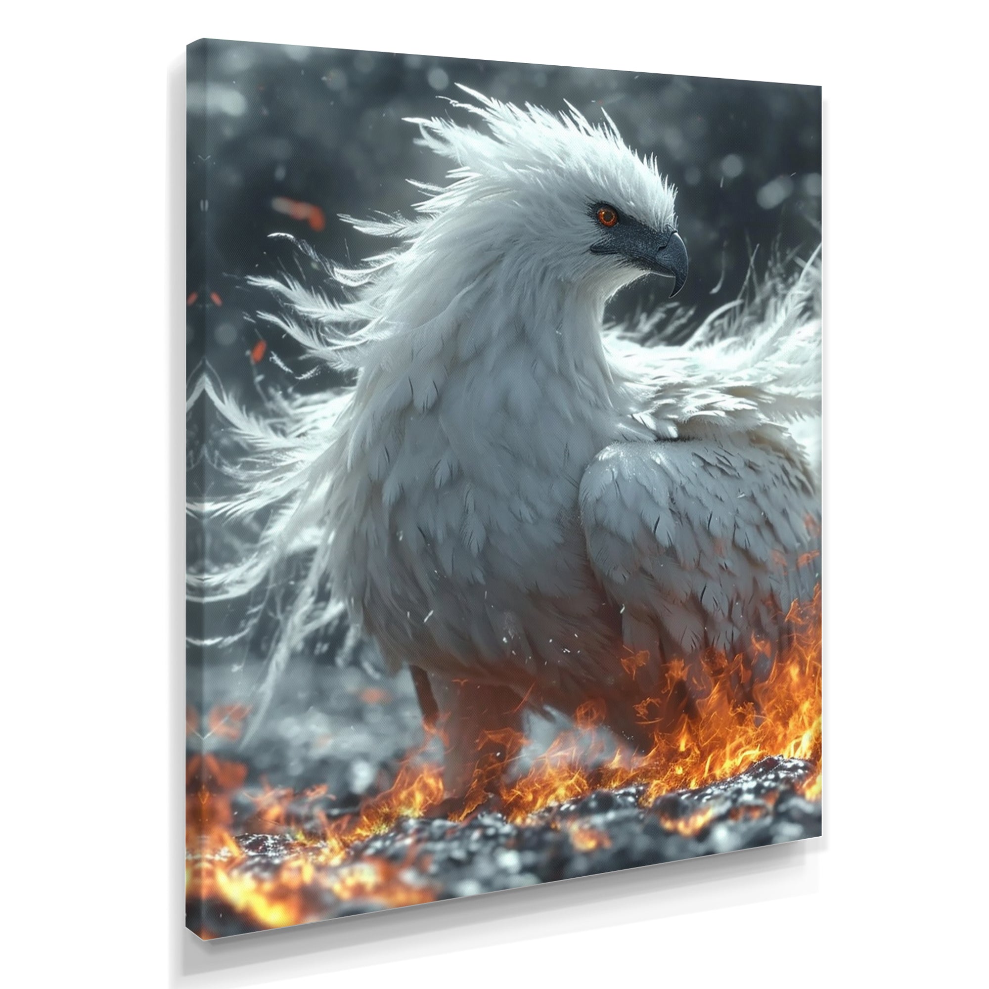 Mythical Majestic Firebird - Bird Wall Art Prints