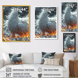 Mythical Majestic Firebird - Bird Wall Art Prints