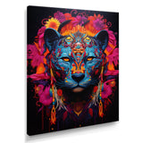 Tribe Of The Blue Jaguar - Leopard Wall Decor