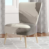 minimal geometric Gesture IV Transitional Accent Chair