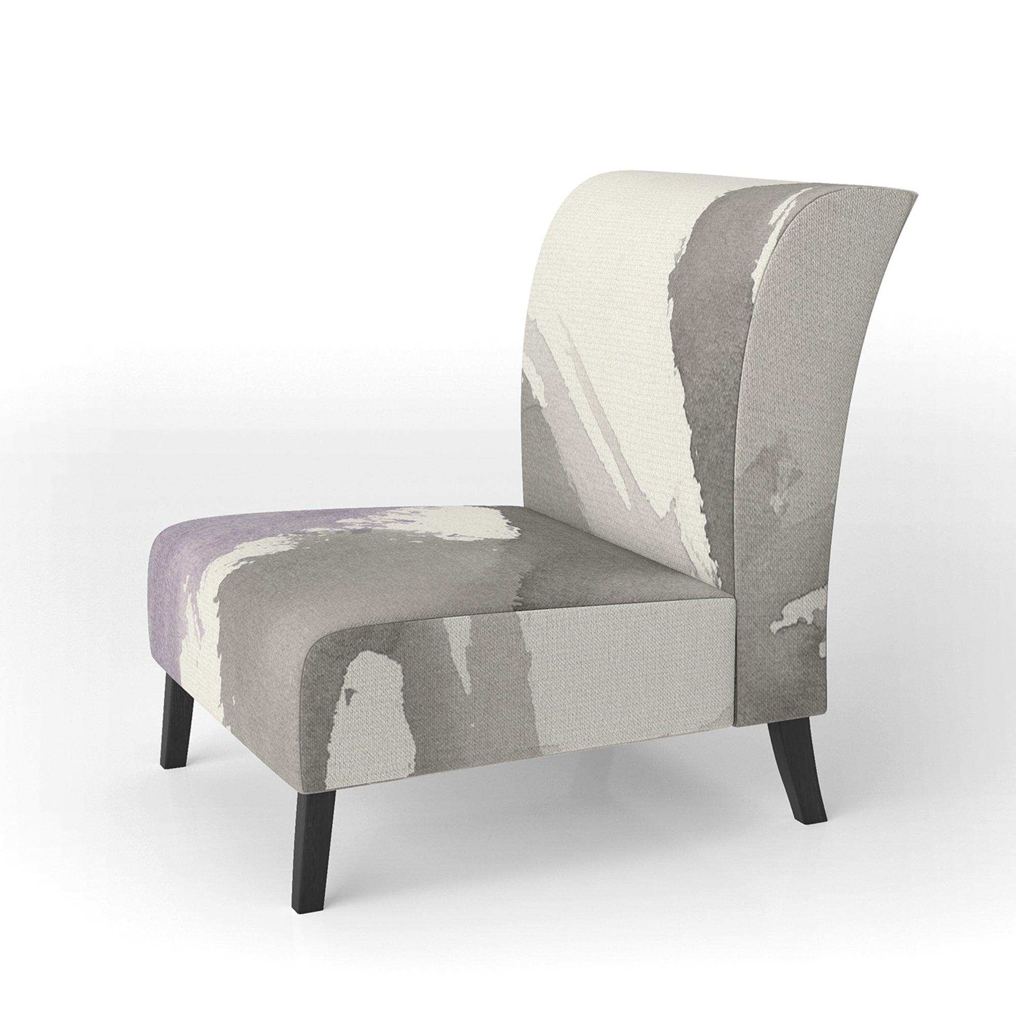 minimal geometric Gesture IV Transitional Accent Chair