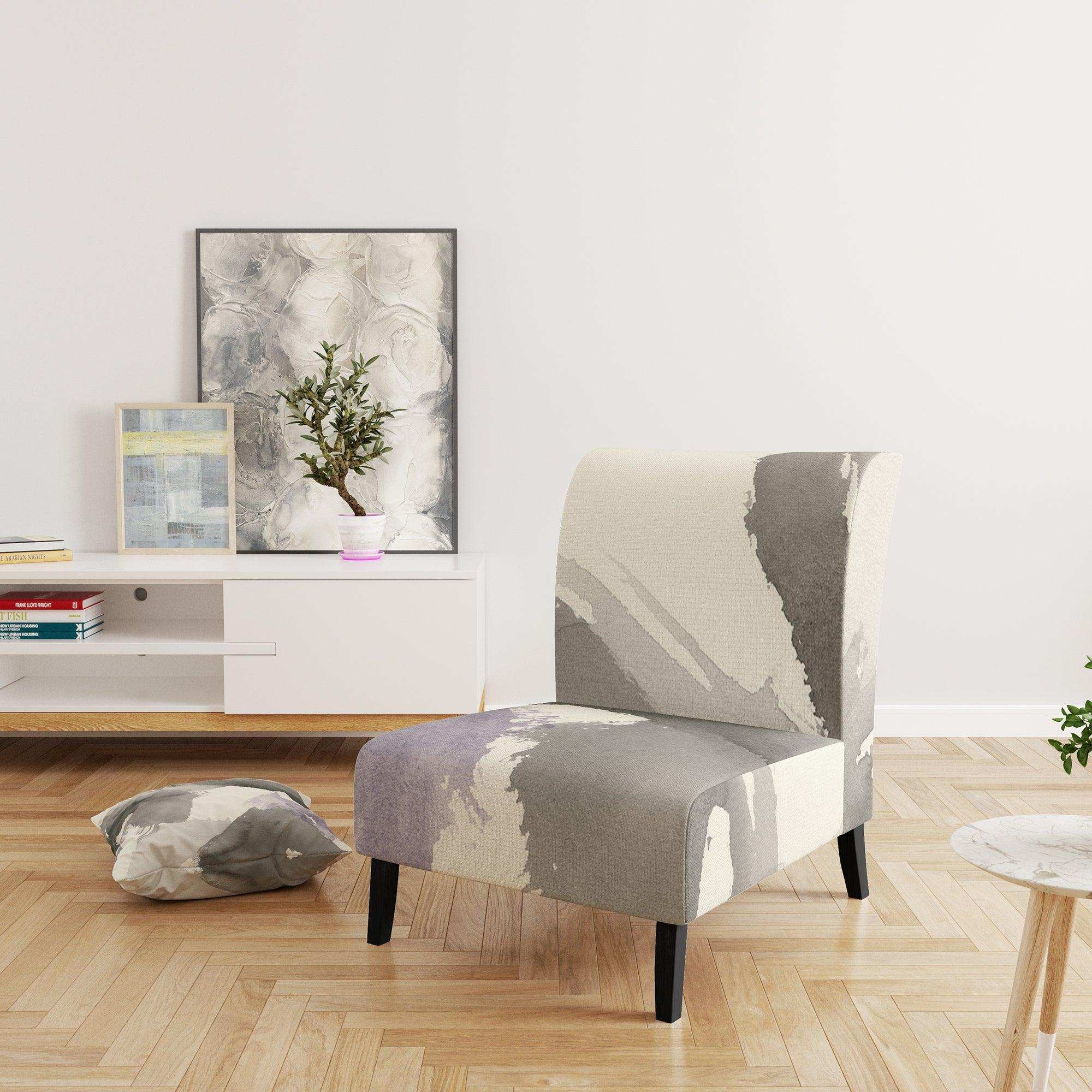 minimal geometric Gesture IV Transitional Accent Chair