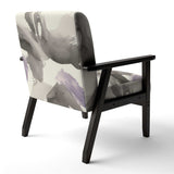 minimal geometric Gesture IV Transitional Accent Chair