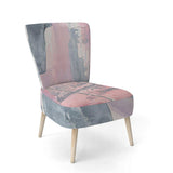 Durty Shabby Pink Blush I Shabby Chic Accent Chair
