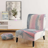 Durty Shabby Pink Blush I Shabby Chic Accent Chair