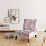 Durty Shabby Pink Blush I Shabby Chic Accent Chair