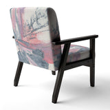 Durty Shabby Pink Blush I Shabby Chic Accent Chair