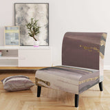 Purple Glam Storm I Glam & Shabby Chic Accent Chair