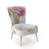 Beautiful Bird Romance I Traditional Accent Chair