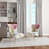 Beautiful Bird Romance I Traditional Accent Chair