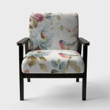 Beautiful Bird Romance I Traditional Accent Chair