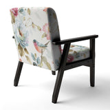 Beautiful Bird Romance I Traditional Accent Chair