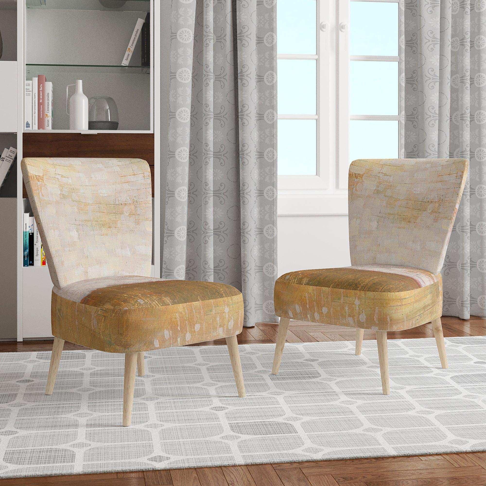 Amber Modern Horizon Mid-Century Accent Chair