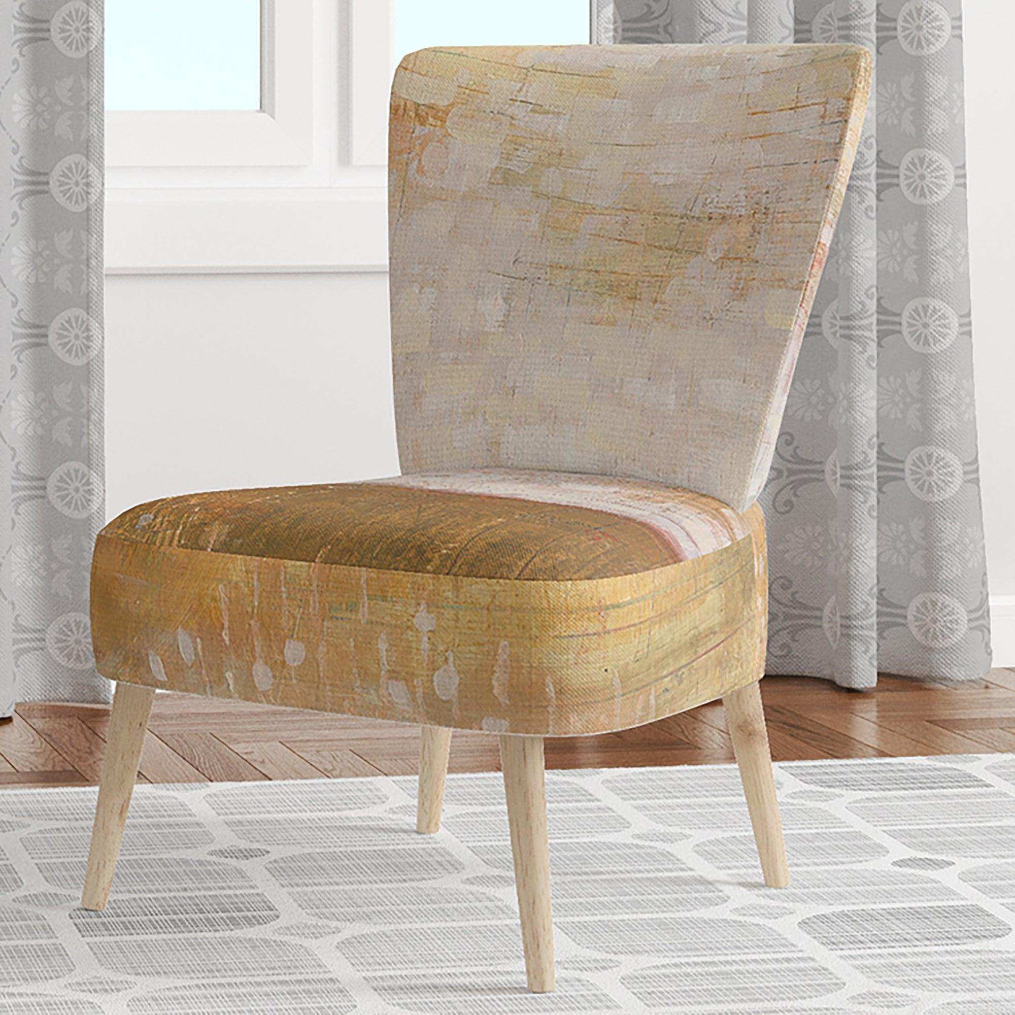 Amber Modern Horizon Mid-Century Accent Chair