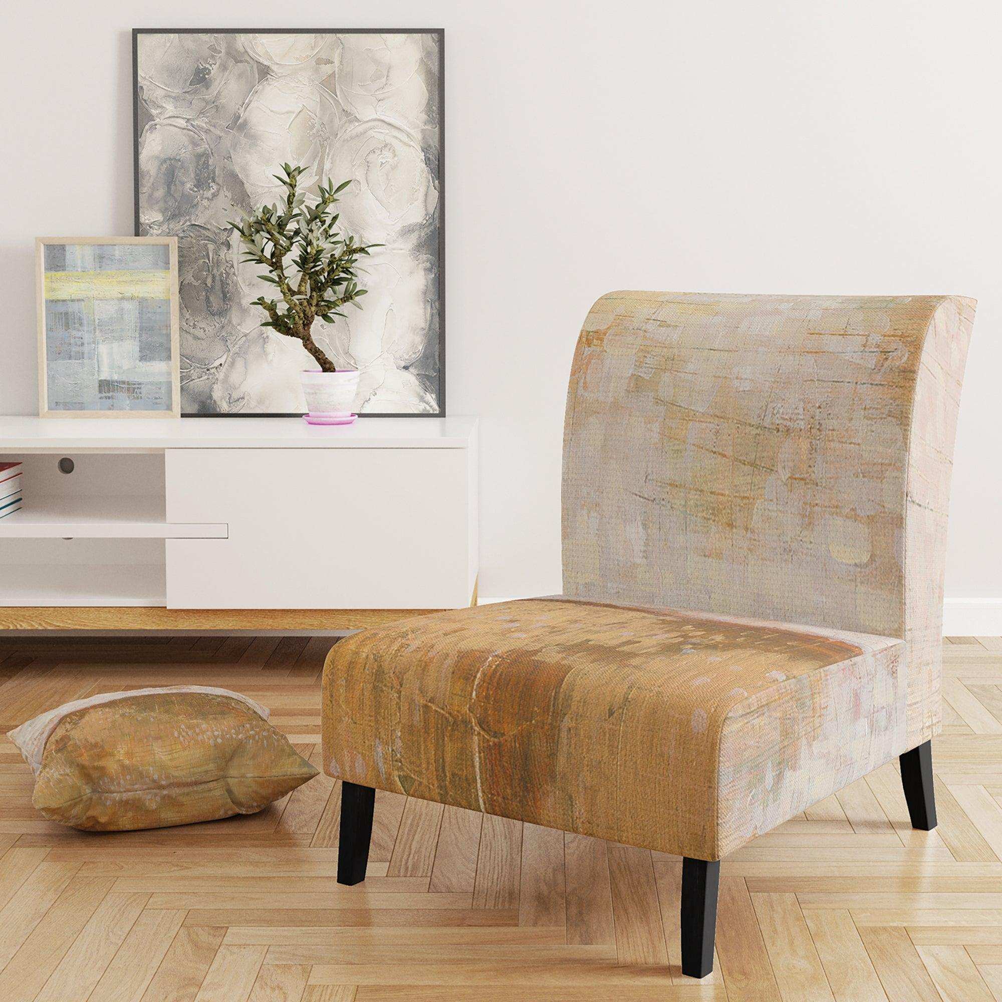 Amber Modern Horizon Mid-Century Accent Chair