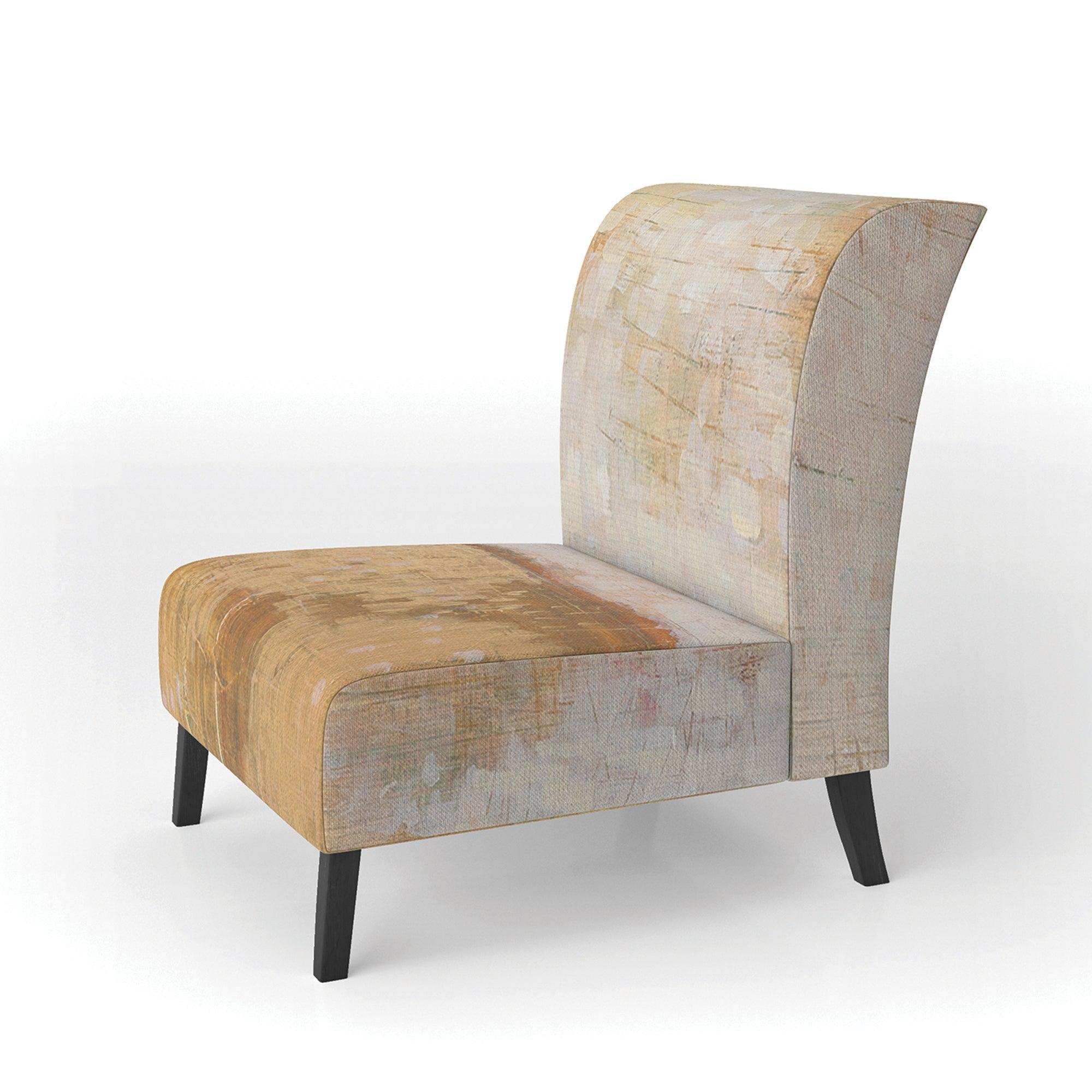 Amber Modern Horizon Mid-Century Accent Chair