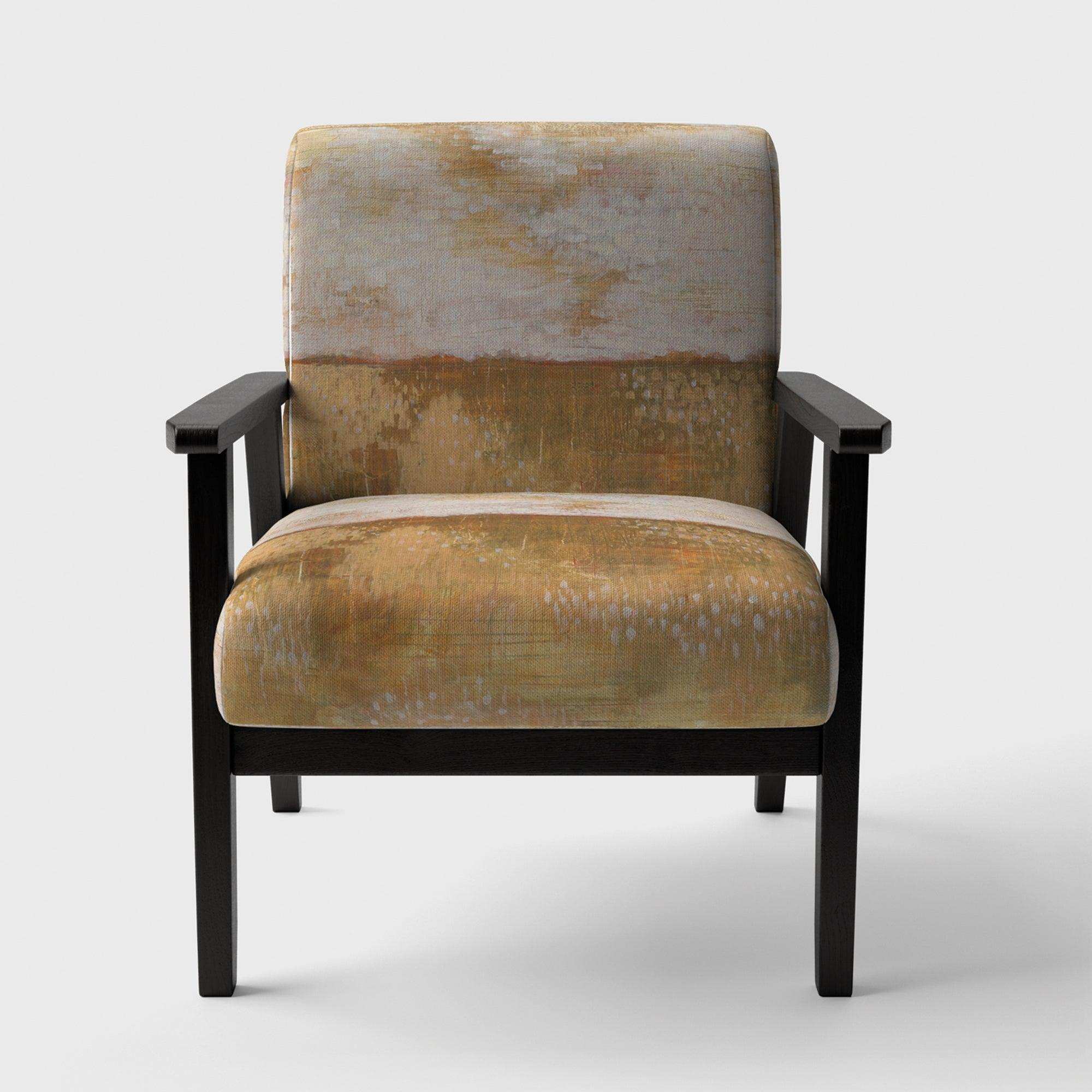Amber Modern Horizon Mid-Century Accent Chair