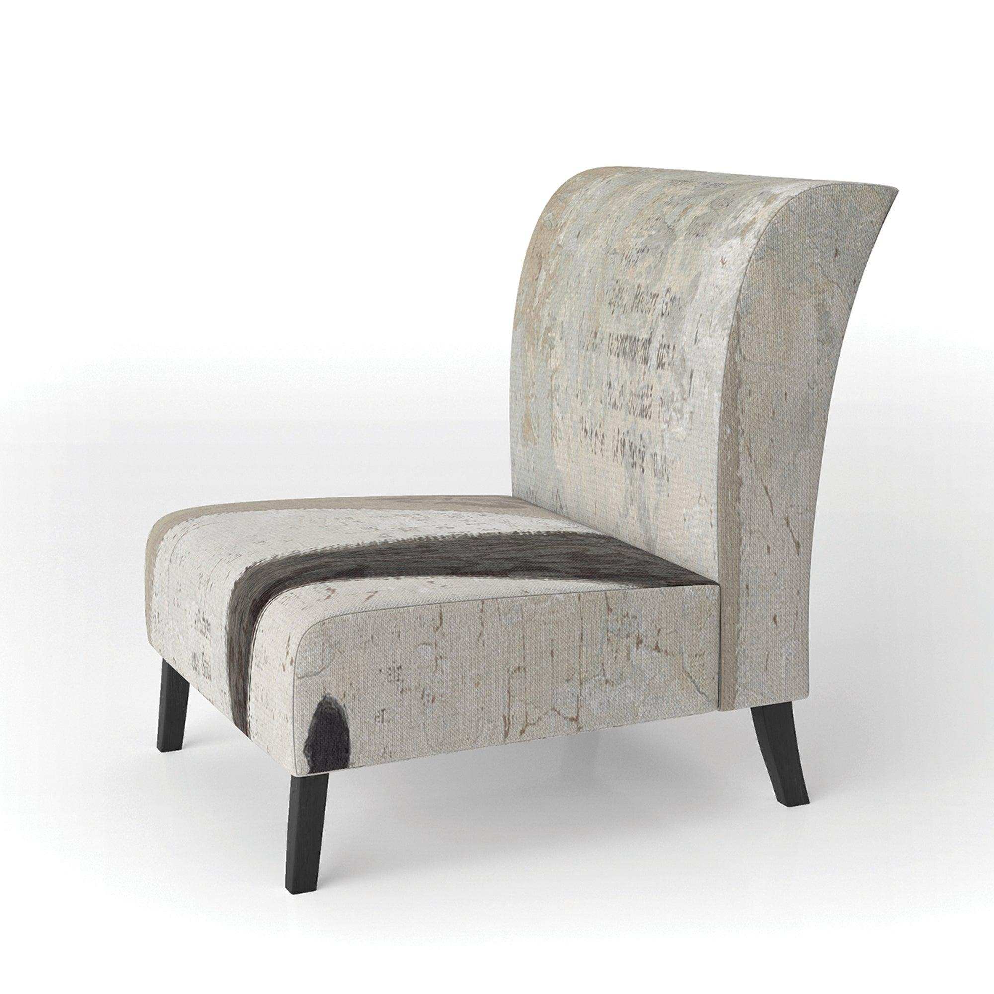 French Bird Flea Market Farmhouse Accent Chair