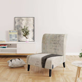 French Bird Flea Market Farmhouse Accent Chair