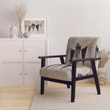 French Bird Flea Market Farmhouse Accent Chair