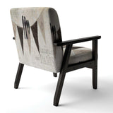 French Bird Flea Market Farmhouse Accent Chair