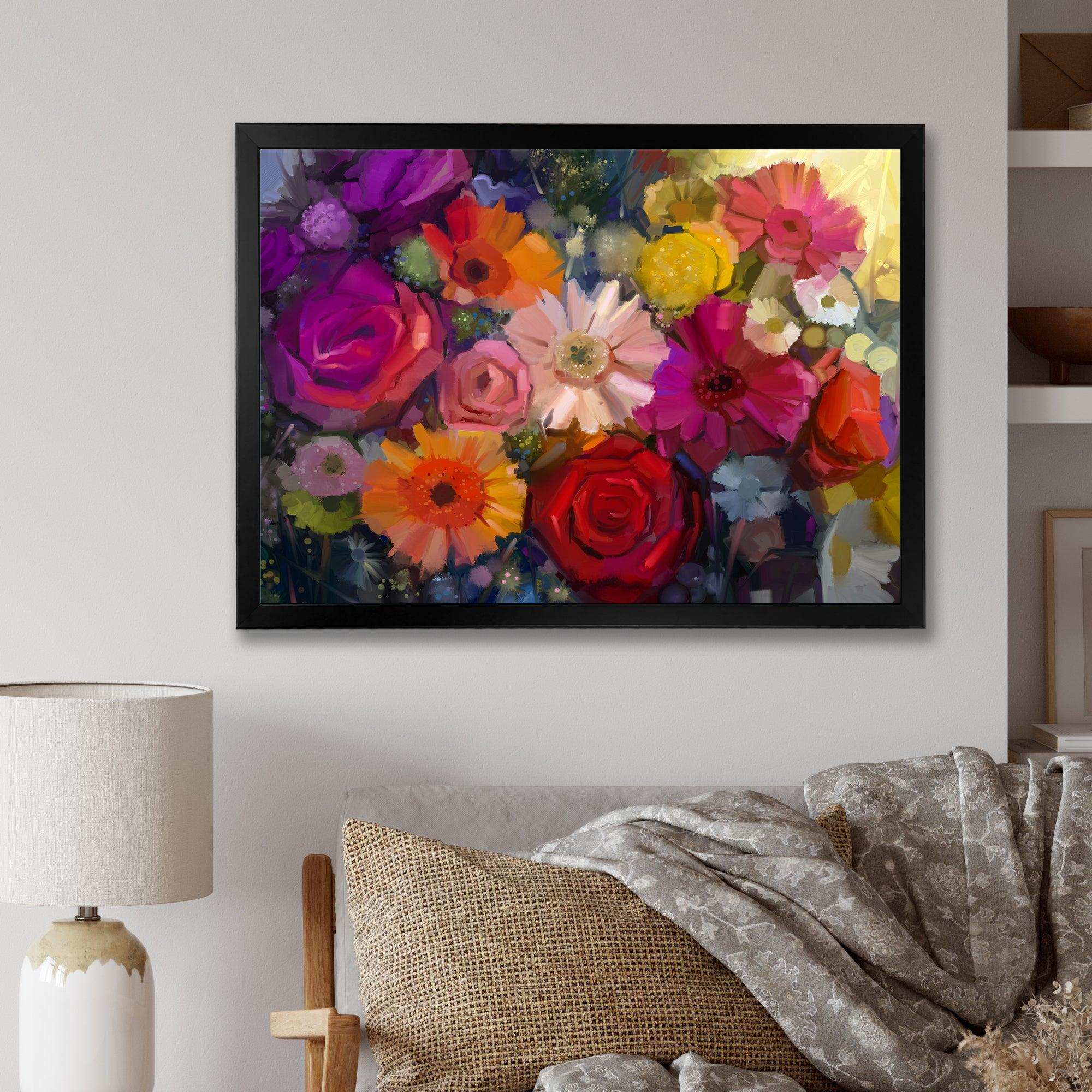 Bouquet of Rose Daisy and Gerbera