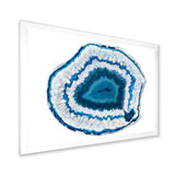 Blue Agate Crystal - Modern Wall Art Prints