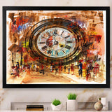 People and Time Acrylic - Modern Bedroom Wall Art